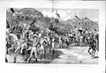 Original Old Antique Print 1883 Coronation Czar Russia English Club Moscow Art