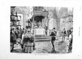 Old Antique Print 1883 Coronation Czar Russia Granovitaja Palata Kremlin 19th