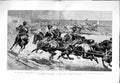 Old Antique Print 1883 Military Tournament Agricultural Hall Horses Army 19th