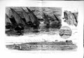 Old Antique Print 1883 Rebellion Soudan Khartoum Yachts Kaweh Fort Kaweh 19th
