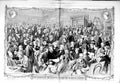 Old Antique Print 1883 Members Painters Water Colours Varden Leitch Art 19th