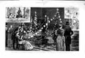 Antique Old Print 1883 Royal Fete Fisheries Exhibition Church Berlin Lake 0 19th