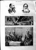 Old Antique Print 1883 Tel-El-Kebir Dog Juno War Gordon Highlanders Giles 19th
