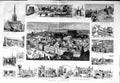 Old Antique Print 1883 Norwich Church St. Peter School Erpingham Heydon 19th