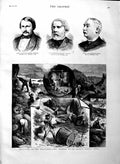 Original Old Antique Print 1883 Smuggling Whisky Scotland Conscience Dutt 19th