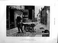 Old Antique Print 1883 Fish Salesman Cart Street Cats Fine Art Calderon 19th