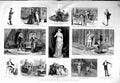 Original Old Antique Print 1883 London Theatre Lyceum Toole Gaiety Globe 19th