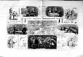 Original Old Antique Print 1884 War Game Volunteer Officers Horse-Guards Siers