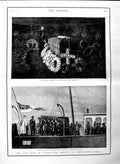 Old Antique Print 1884 Duke Albany Coffin Ship Osborne Portsmouth Docks 19th