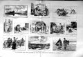 Old Antique Print 1884 Forest Lymington Connemara Art Paintings Loch Awe 19th