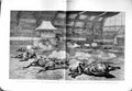 Old Antique Print 1884 Agricultural Show Military Tournament Horses Art 0 19th