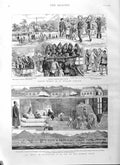 Old Antique Print 1884 Ship Mira Quarantine El Tor English Rustic Sports 19th