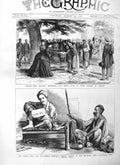 Original Old Antique Print 1884 Abyssinia King John Osborne Indian Fakir Sa 19th