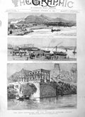 Old Antique Print 1884 Tommy Atkins Philae Egypt War Lord Wolseley Halfa 19th