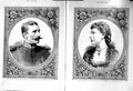 Antique Old Print 1885 Portrait Princess Beatrice Prince Henry Battenberg 0 19th
