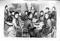 Antique Old Print 1885 Duchess Buccleuch Loyd-Lindsay Salisbury Committee 19th