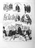 Old Antique Print 1885 Gladstone Ministry Scenes House Commons Politician 19th