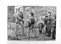 Original Old Antique Print 1885 Gordon Camp Children Gravesend Boys Fine Art