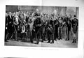 Original Old Antique Print 1885 Siers Officers War Levee St. James'S Palace 0