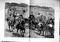 Original Old Antique Print 1885 Goodwood Horse Racing Sport Hill Park Fine Art