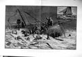 Old Antique Print 1885 Ship Wreck Caistor Yawl Zephyr Brothers Shrimper 19th