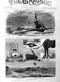 Original Old Antique Print 1885 Duke Wellington Statue Aldershot Ship Nor 19th