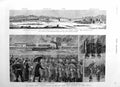 Original Old Antique Print 1885 Suakim War Fort Macquarie Heart Khush Citadel