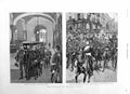 Original Old Antique Print 1885 Funeral General Grant Coffin Albany Hancock Art