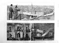 Original Old Antique Print 1885 Mob German Spain Madrid Prince Wales Stockholm