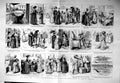 Original Old Antique Print 1885 English Lady Native Servants South Africa 19th