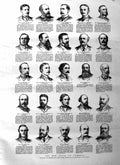 Old Antique Print 1885 Commons Vincent Williams Pelly Burdett-Coutts Men 19th
