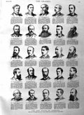 Old Antique Print 1885 Commons Hunt Milvain Beith Curzon Bartley Brooks 19th