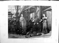 Original Old Antique Print 1886 Faust Lyceum Theatre Irving Mephistopheles Art
