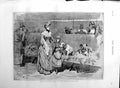 Original Old Antique Print 1886 Bull Dogs Kennel Club Show Pets 19th