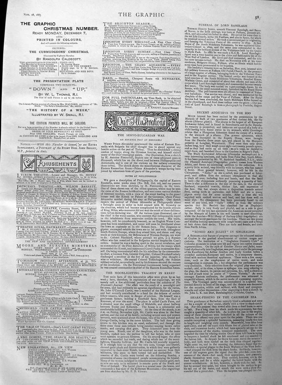 Old Antique Print 1886 Pet Regiment Mavromichaeli Black Michaels Athens 19th