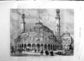 Old Antique Print 1886 People'S Palace London Prince Wales Architecture 19th