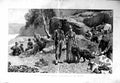 Original Old Antique Print 1886 Twelfth August Moors Shooting Hunting Victorian