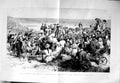 Antique Old Print 1886 Summer Holiday Children West Hill Hastings Service 19th