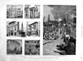 Original Old Antique Print 1886 Earthquake Charleston America College Office