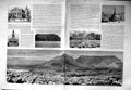 Original Old Antique Print 1886 Cape Town Africa Bank Table Mountain Wesleyan