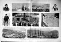 Original Old Antique Print 1886 Ships Norway Bergen Agincourt Iron Duke M 19th