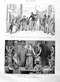 Old Antique Print 1886 Alcestis Theatre Harley Adelphi Westminster School 19th