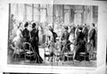 Old Antique Print 1886 Christening Windsor Castle Baby Henry Battenberg 19th