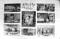 Old Antique Print 1887 New Years Eve Children Dress Ball Russia Desert 0 19th