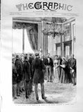Old Antique Print 1887 Queen Members Colonial Conference Windsor Castle 19th