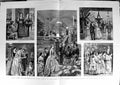 Original Old Antique Print 1887 Ball Roku-Mei-Kwan Tokio Japan Mikado B 19th
