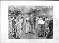 Antique Old Print *3102 1887 Jubilee Ball Guildhall Lord Mayor Royal Party