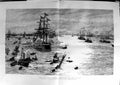 Old Antique Print 1887 Jubilee Naval Spithead Queen Victoria Albert Ship 0 19th