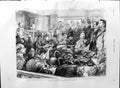 Original Old Antique Print 1887 Wilfred Blunt Police Court House Woodford 19th
