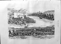 Original Old Antique Print 1887 Scotchmen War Queensland Scottish Rifle Vol 19th
